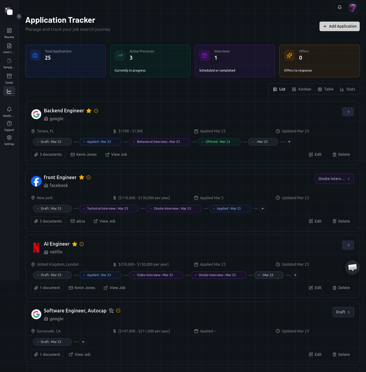 application Demo